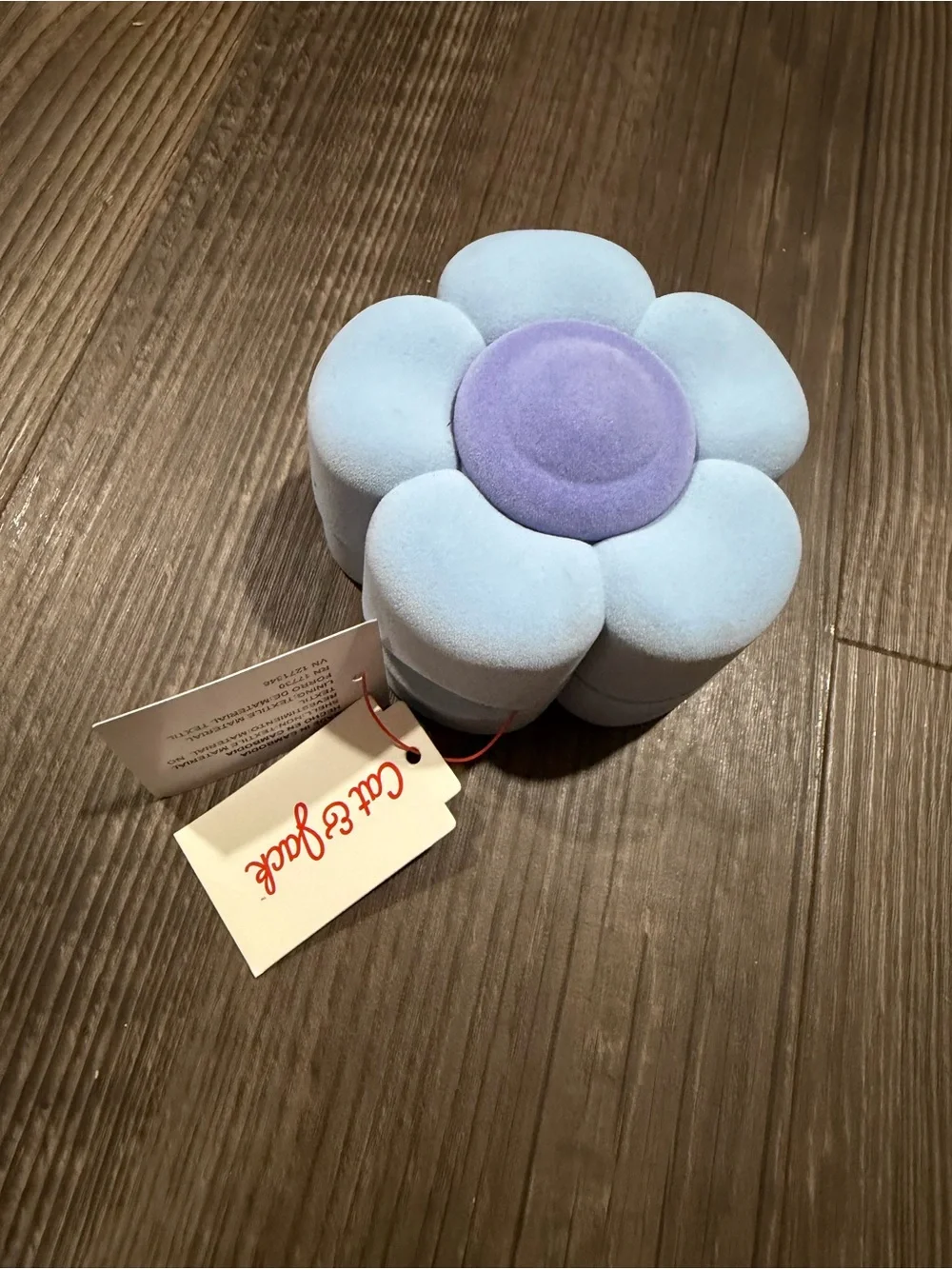 Blue & Purple Flower Jewelry Box Cat & Jack